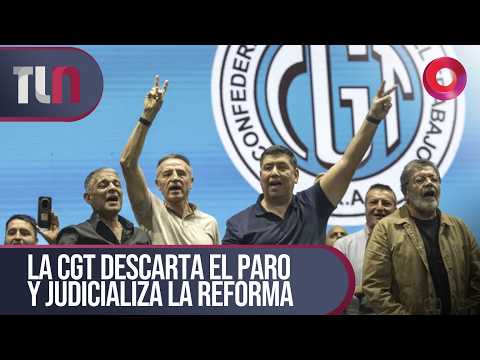 #TelenueveCentral | La CGT descarta el paro y judicializa la reforma