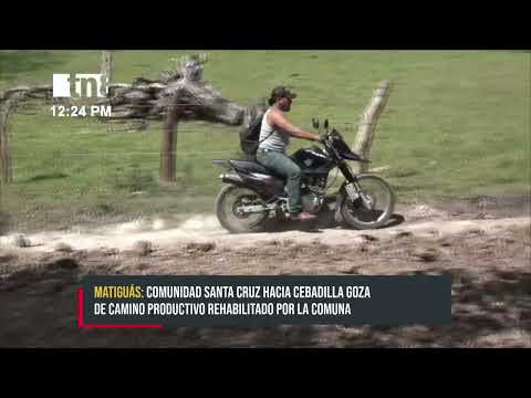 Rehabilitan 35 kms de caminos productivos en Matiguás, Matagalpa - Nicaragua