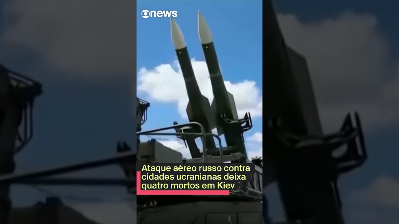 Ataque aéreo russo contra cidades ucranianas deixa quatro mortos em Kiev