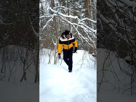 Nature in Finland during winter 🥶 #snow #finland #shortsfeed
