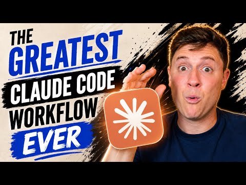 Thumbnail for LIVE: The greatest Claude Code workflow ever