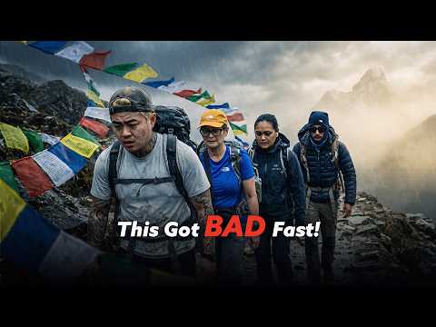 Rainstorm Hit Us Hard on EBC Trek | The Real Danger Nobody Tells You | EBC Trek | Day 2