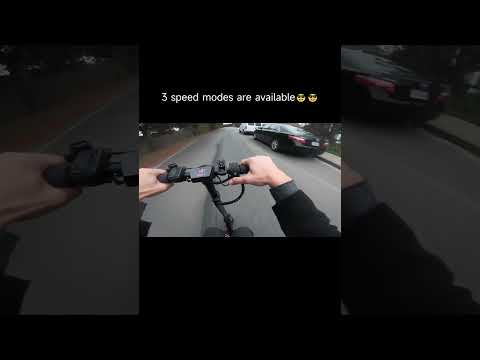 Immersive First-Person Perspective of riding Caroma E68pro Electric Scooter