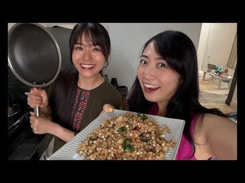 インドの我が家にカリー子ちゃんが遊びにきてくれた！夕飯作ってもらうよー！live