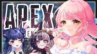 【APEX / エーペックス】百乃葉カスタム顔合わせ👀✨どのキャラで行こうかね…！？【 お絵描きVtuber 七海仁美 　w/ 高坂めぐみ 