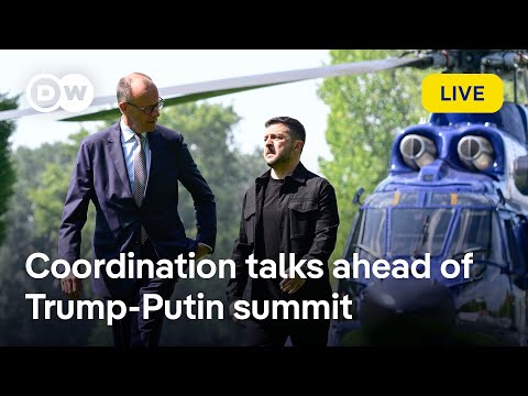 Live: Germany's Merz and Ukraine's Zelenskyy give statements after talks with US, EU leaders
