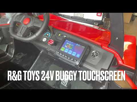 R&G Toys 24V Buggy Touch Screen for Electric Ride On Kid Car