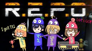 🔵8/10【 #REPO 】めげない！しょげない！先を目指すれぽおおおお( 厂˙ω˙ )厂 【 maŸUko / #Vtuber 】