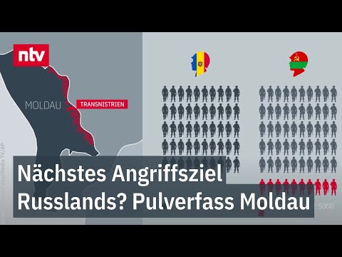 Wie Russland Moldau zersetzt - Nächstes Angriffsziel? Pulverfass an EU-Grenze | ntv