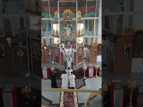 Храм блаженной Ксении Петербургской, Ставрополь. Митрополит Кирилл, мужской хор СтДС.