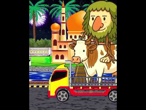 Pawai takbiran keliling Meriah malam idul adha 2025 ada sapi kurban #allahuakbar #fyp  #takbiran