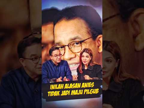INILAH‼️ALASAN ANIES GA JADI MAJU #aniesbaswedan #matanajwa #najwashihab