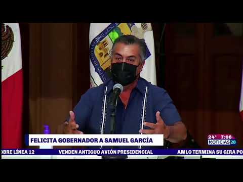 Le deseo el mayor de los éxitos.- Jaime Rodríguez a Samuel García