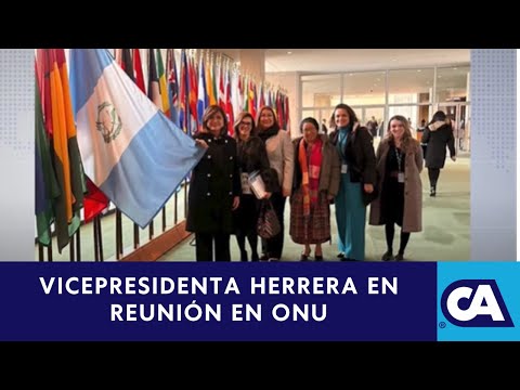Karin Herrera, Encabeza Delegación en Reunión de la ONU sobre Derechos de las Mujeres
