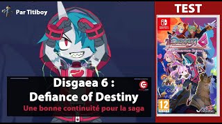 Vido-Test : [TEST] Disgaea 6: Defiance of Destiny sur Switch - Une bonne continuit pour la saga !