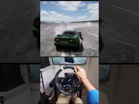 Drag Race with Lotus Exige S 😃 #shorts #rohibhaigaming #fh5shorts