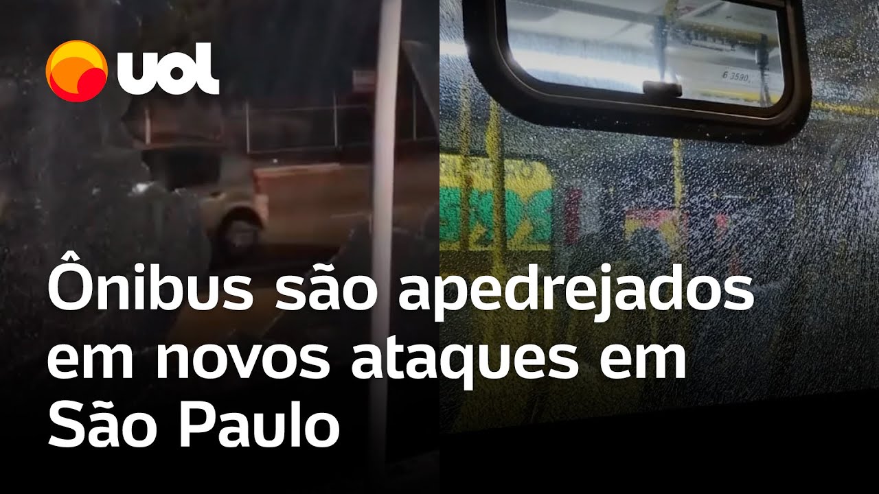 Ataque a ônibus: São Paulo registra novos casos de pedradas em transportes públicos; vídeo