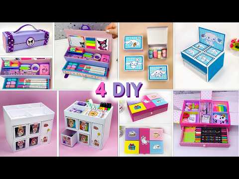 Amazing Cardboard Crafts: Stationery Storage Organizers