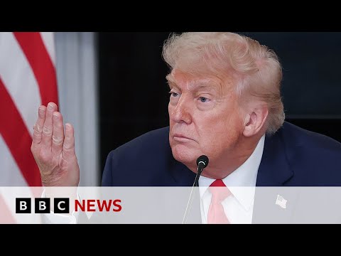 Donald Trump vows to 'liberate' LA as police enforce curfew | BBC News