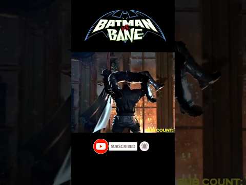 Batman vs Venom Bane 💥 Epic Final Battle | Arkham Origins #batmanvsbane #bossfight #shorts #dcgaming