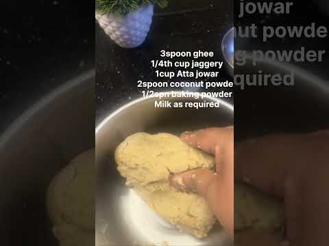 Healthy + tasty = the perfect snack 🍪✨Jowar cookies made with ingredients for guilt-free cravings