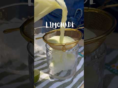 Limonade - nem og forfriskende opskrift