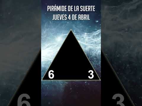 Pirámide de la Suerte para hoy Jueves 4 de Abril de 2024 - Lotería de Panamá