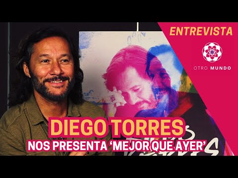Entrevista a Diego Torres: el actor y cantautor nos presenta 'Mejor que ayer'