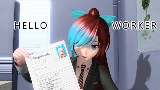 Hello Worker【Cover VOCALOID】Aitzu Arashi feat. ⁨@KuroTrash_194