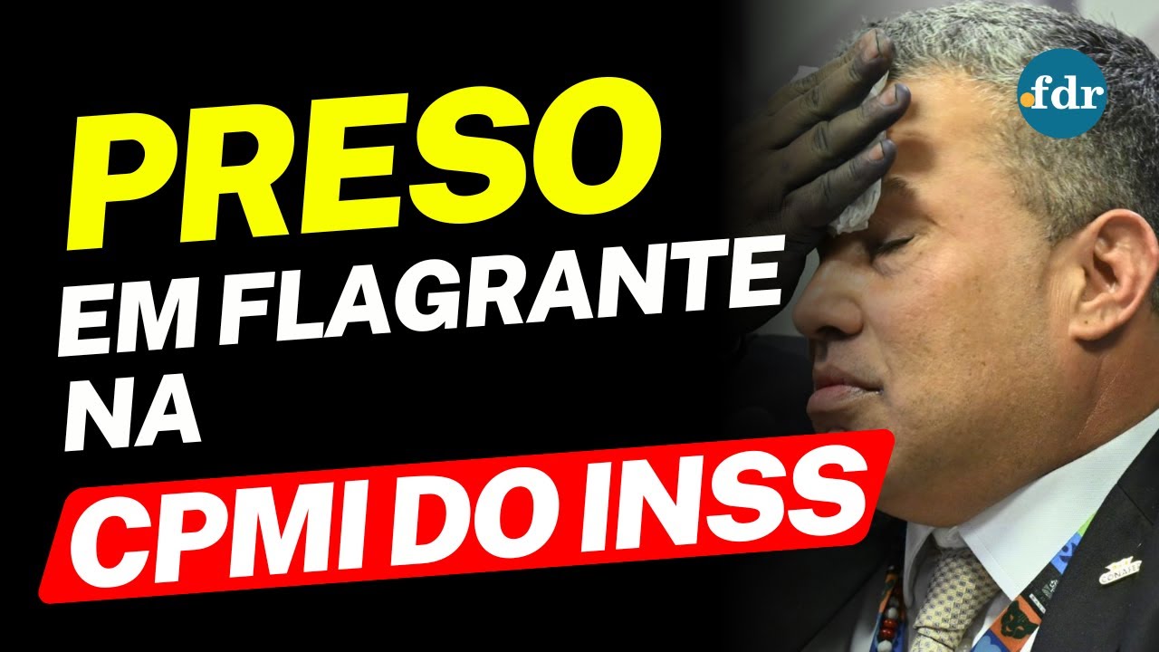 A CASA CAIU PRESIDENTE DA CONAFER É PRESO EM FLAGRANTE PELA CPMI DO INSS SENADOR ACUSA MENTIRA