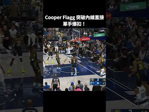 PURE FORCE! Cooper Flagg Attacks the Rim for the Jam!#CooperFlagg #Finishing #SlamDunk