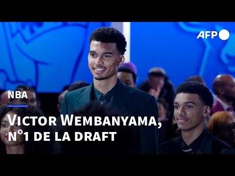 NBA: Victor Wembanyama premier choix de la draft par San Antonio | AFP