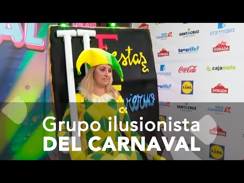 Grupo ilusionista del carnaval Santa Cruz de Tenerife