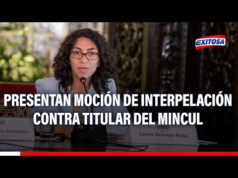 Congresista Luis Aragón presenta moción de interpelación contra titular del Mincul, Leslie Urteaga
