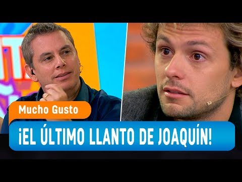 Joaquín relata cuando fue la última vez que lloró - Mucho Gusto 2020