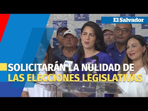 VAMOS anuncia que solicitarán la nulidad de las elecciones legislativas