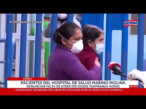 Pacientes del Hospital Marino Molina denuncian falta de atención desde tempranas horas