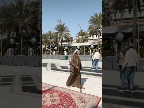 الظهر اجمل اوقات العبادة في الحرم الحسيني