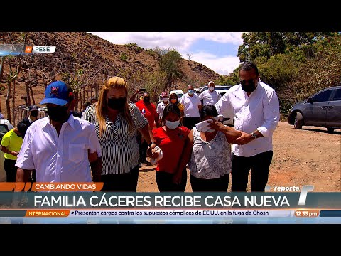 Cambiando vidas: Familia Cáceres Hernández de Pesé recibe su nueva casa