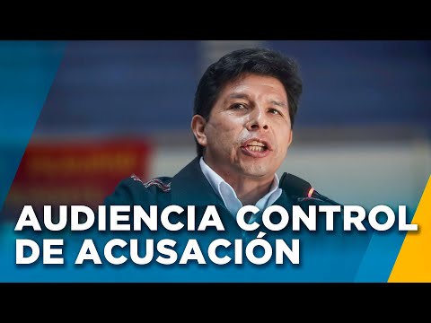 PEDRO CASTILLO EN VIVO: CONTROL DE ACUSACIÓN CONTRA EL EXPRESIDENTE POR EL DELITO DE REBELIÓN