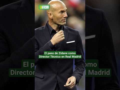 El paso de Zinedine Zidane como director técnico del Real Madrid #realmadrid #zidane