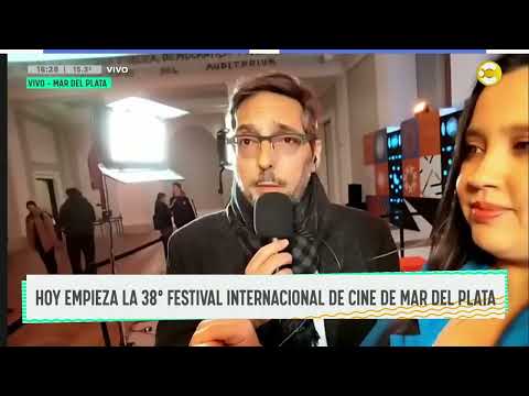 Hoy comienza la edición 38° del Festival Internacional de Cine de Mar del Plata ? DPZT ? 02-11-23