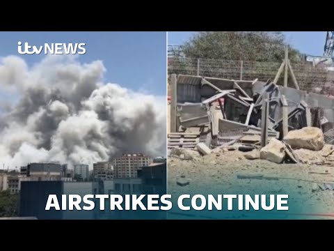 Airstrikes between Iran and Israel continue overnight as fighting intensifies | ITV News