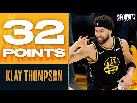 KLAY THOMPSON WAS ON FIRE  32 PTS, 8 3PM  | Western Conference Finals Game 5 video clip
