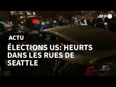 Etats-Unis: échauffourées lors de la soirée électorale à Seattle | AFP