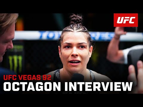 Melissa Gatto Octagon Interview | UFC Vegas 92