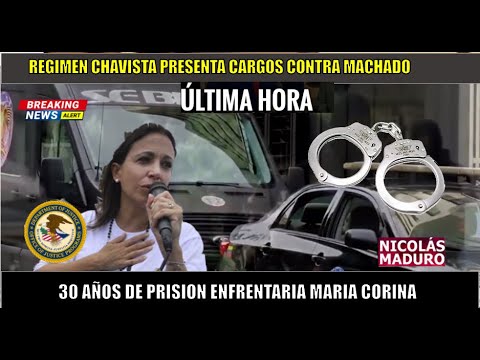 URGENTE! PENA de 30 an?os a MARIA CORINA acusada de planes contra Maduro