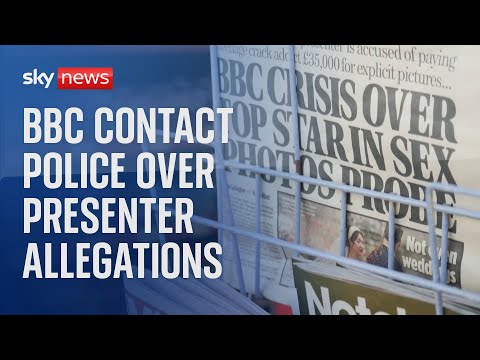 Police contacted over BBC presenter allegations