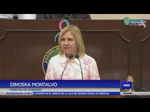 La ministra Dinoska Montalvo presento? el proyecto para reformar la justicia comunitaria de paz