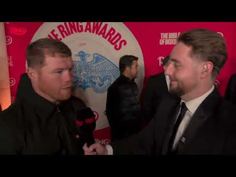 Canelo Alvarez Doesn’t Rule Out Possible Terence Crawford Fight | THE RING AWARDS